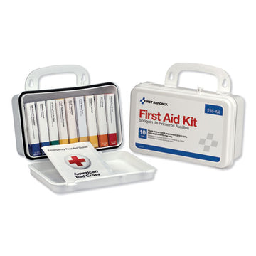 First Aid Only™ Ansi-compliant First Aid Kit, 64 Pieces, Plastic Case freeshipping - TVN Wholesale